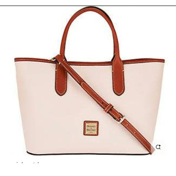 Dooney & Bourke Brielle luxury satchel blush Pebble grain Leather quiet luxury - Picture 1 of 11